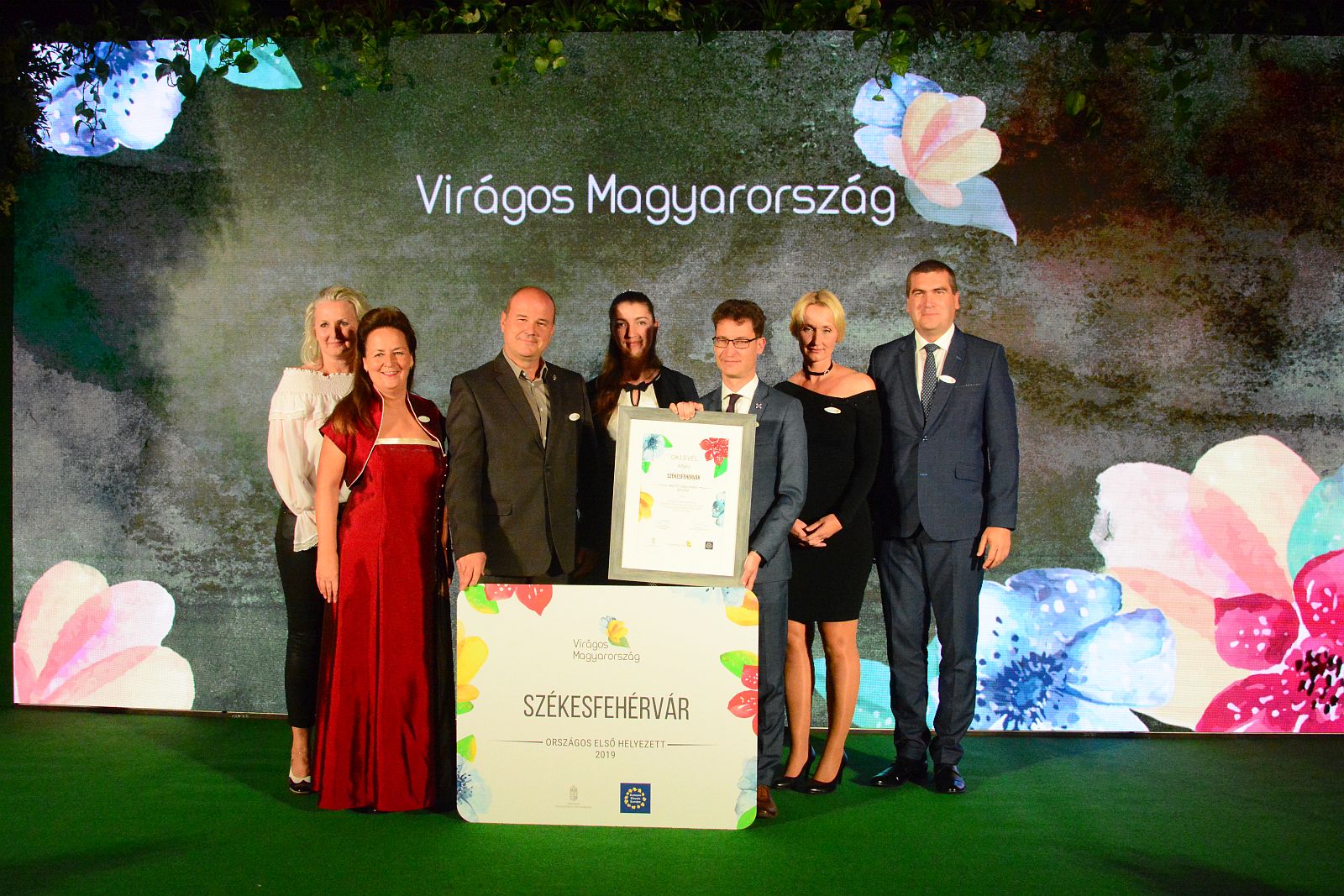 Nézze meg képeken a Virágos Magyarország verseny díjátadóját